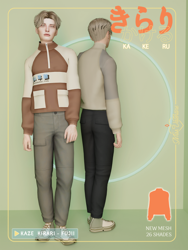 Alpha かける(Kakeru) Top by simsfinds - The Sims 4 Custom Content