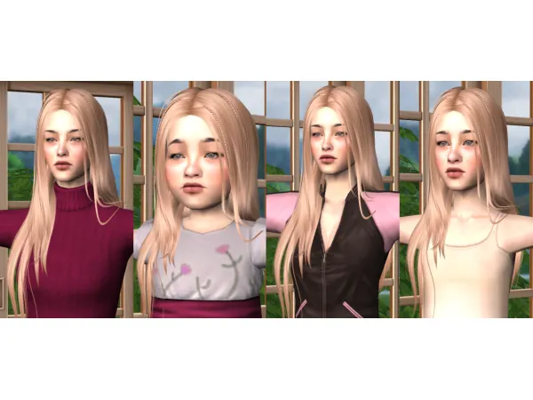 4t2 LeahLillith Xtina by lilroisin for All Ages - The Sims 2 Custom Content