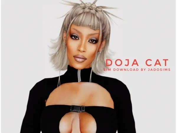 Alpha Doja Cat (Sim Download) - The Sims 4 Custom Content