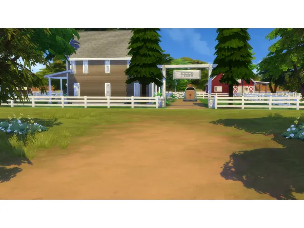 Maxis Match Horsing Around Ranch by tylersada - The Sims 4 Custom Content