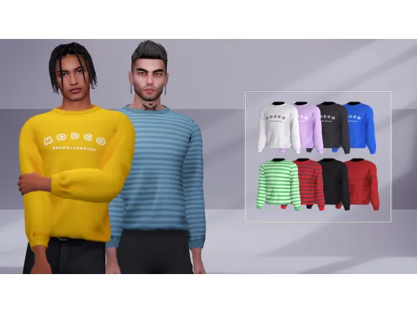 Maxis Match ModCo Sweater - The Sims 4 Custom Content