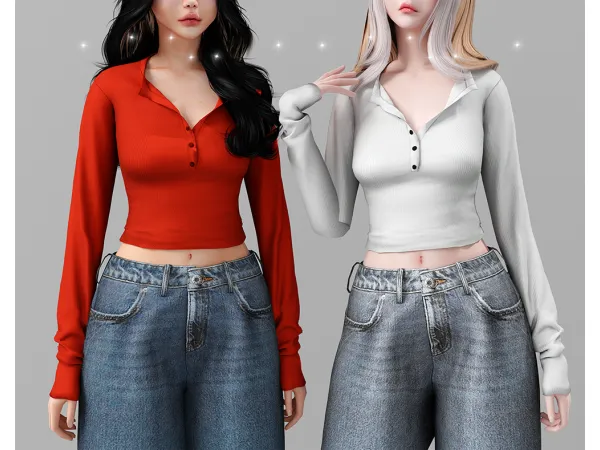 Alpha Baby t shirt - The Sims 4 Custom Content