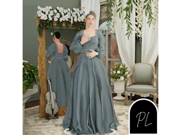 Mix Leah cas background by PilarLeon - The Sims 4 Custom Content