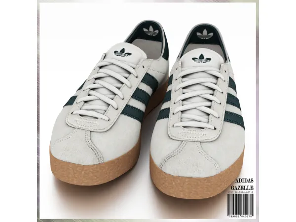 Alpha ADIDAS GAZELLE by mirosims2020 - The Sims 4 Custom Content