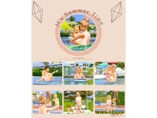 #08 It's Summer Time - Theme Posepack by Simmisstrait