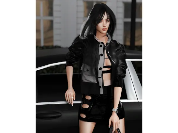 Alpha Élégance Set by MuseStore - The Sims 4 Custom Content