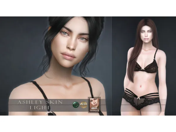 Mix Ashley skin Light colours ( ) - The Sims 4 Custom Content