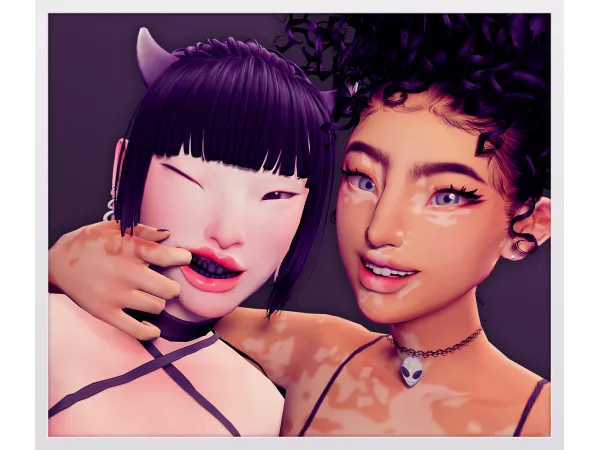 Mix Vanilla Teeth Set by saruin - The Sims 4 Custom Content