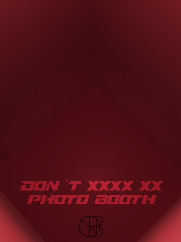 Alpha [Bongddi] Don't xxxx xx photo booth by simsfinds - The Sims 4 Custom Content