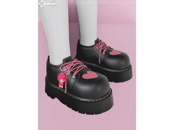 Alpha My Melody & Sweet Piano Loafers [11/17 Items] by Learxfl - The Sims 4 custom content
