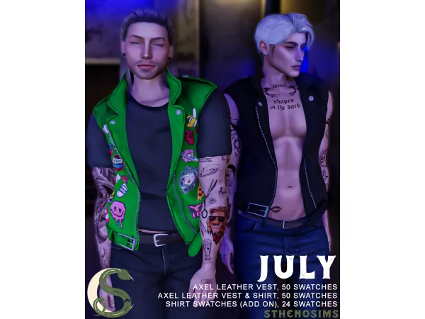 Alpha July Clothing Dump ( ) by sthenosims - The Sims 4 Custom Content
