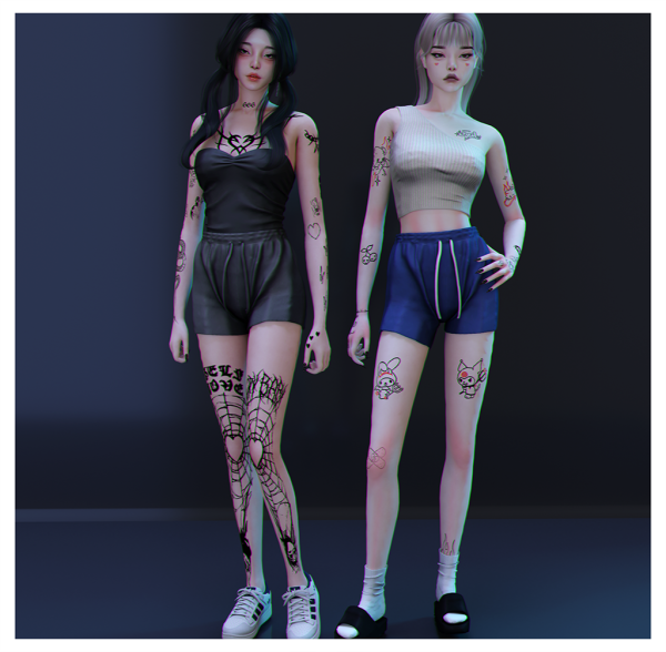 Alpha SUMMERTIME VIBES by whimp - The Sims 4 Custom Content