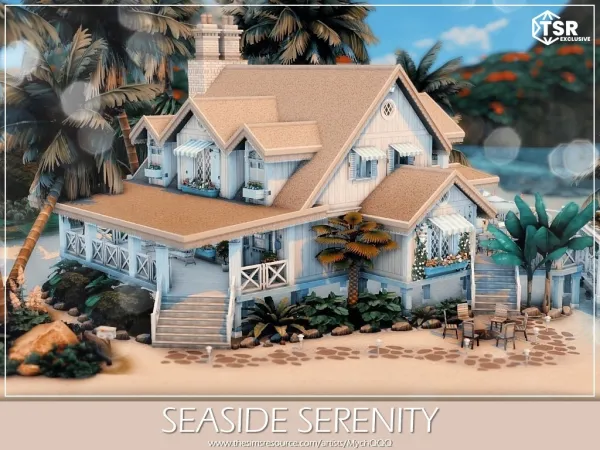 Maxis Match Seaside Serenity (No ) - The Sims 4 Custom Content