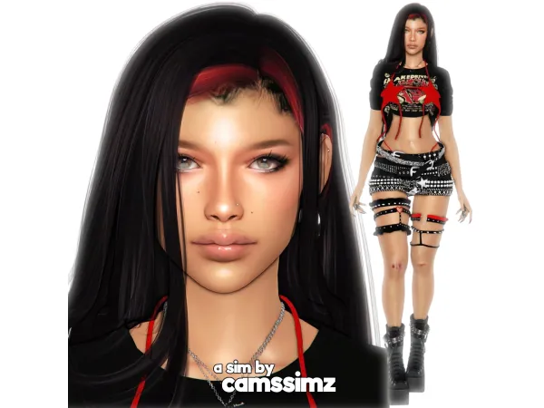 Alpha kasey by camssimz - The Sims 4 Custom Content