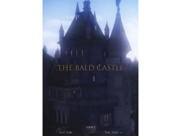 Alpha The Bald Castle by vermutandherring - The Sims 4 Custom Content