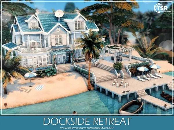 Maxis Match Dockside Retreat (No ) - The Sims 4 Custom Content