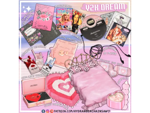 Alpha Y2K Dream - The Sims 4 Custom Content