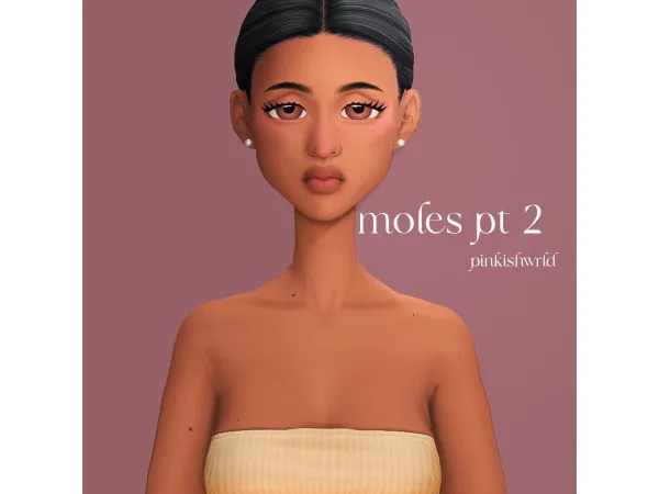 Mix moles pt 2 by pinkishwrld by Joelle - The Sims 4 Custom Content