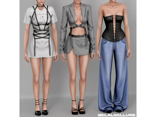 Alpha Belaloallure_untitled collection by Belaloallure1 - The Sims 4 Custom Content