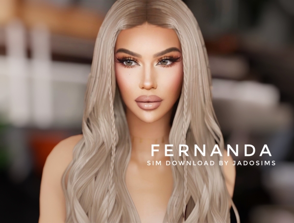 Alpha Fernanda (Sim Download) by shopwithflynnn - The Sims 4 Custom Content