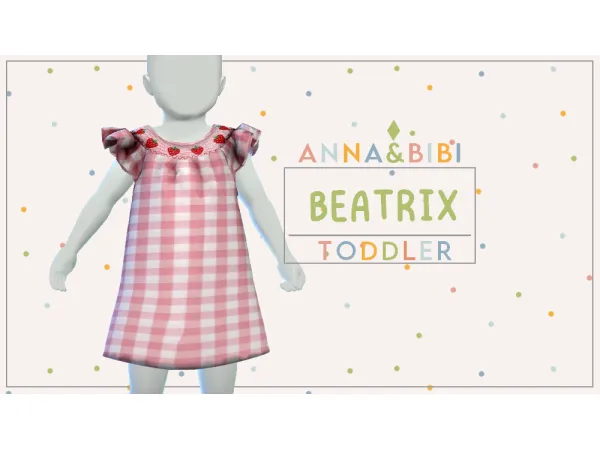 Alpha Beatrix_TODDLER [AnnaBibi] by anna_bibi - The Sims 4 Custom Content
