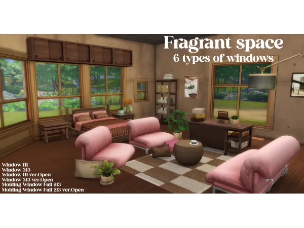 Maxis Match [KKB'sMM]Fragrant space by KKB - The Sims 4 Custom Content