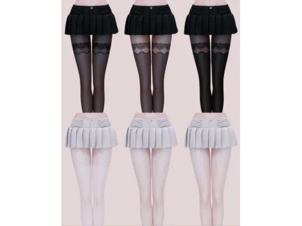 Mix Stockings 12 (To be published on 8 Jul) by Arltos - The Sims 4 Custom Content