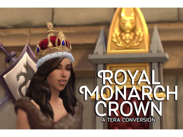 Mix Royal Monarch Crown for - The Sims 4 Custom Content