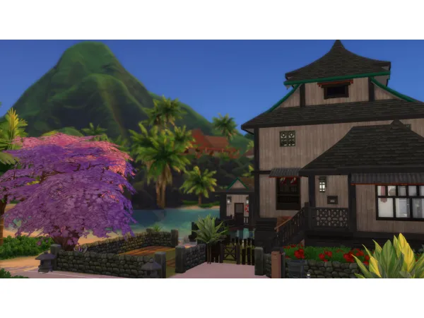 Maxis Match The little raku teahouse by Mirinam - The Sims 4 Custom Content