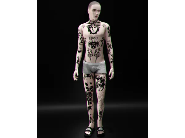 Mix ɪɢɴᴏʀᴀɴᴛ ᴛᴀᴛᴛᴏᴏs - The Sims 4 Custom Content