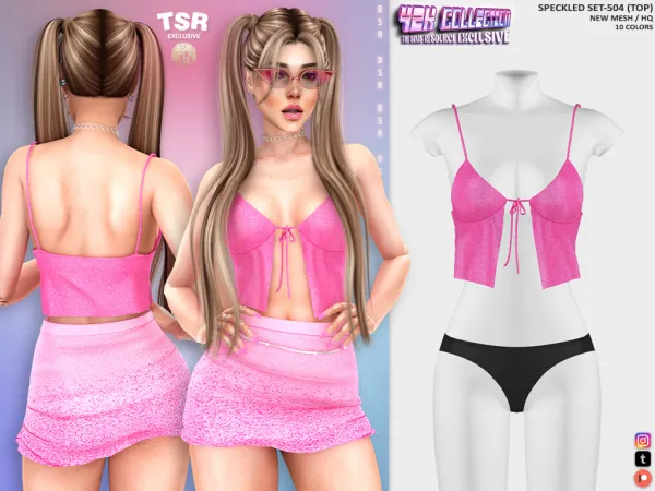 Alpha SPECKLED SET 504 BD1313 BD1314 - The Sims 4 Custom Content