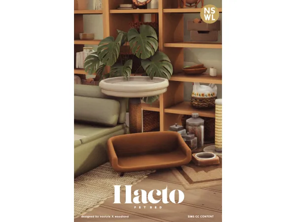 Maxis Match pet bed - The Sims 4 Custom Content