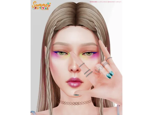 &#41781441920527 Summer Festival female makeup set &#41781441920527