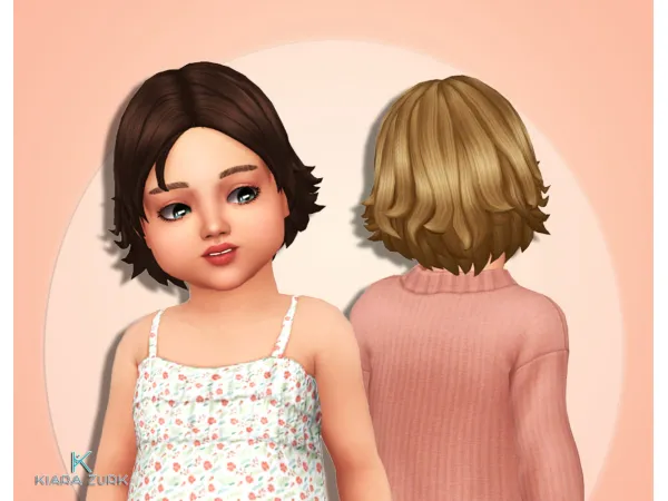 Maxis Match Sharon Hairstyle for Toddlers - The Sims 4 Custom Content