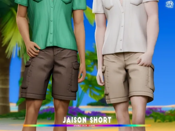 Alpha Jaison Short brsims - The Sims 4 Custom Content