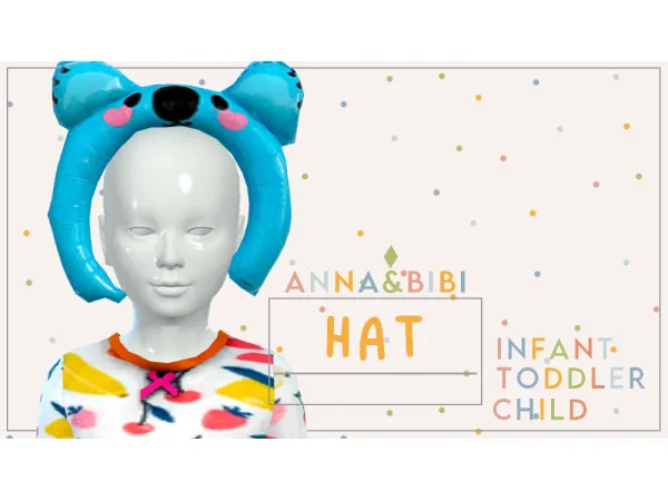Alpha Balloon Acc Child Toddler Infant [AnnaBibi] by anna_bibi - The Sims 4 Custom Content
