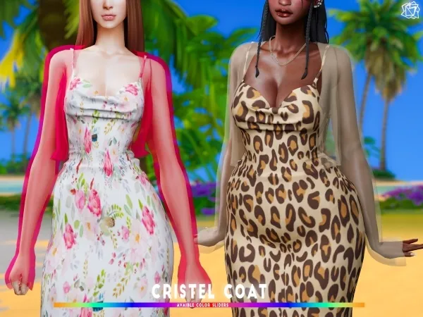 Alpha Cristel coat brsims - The Sims 4 Custom Content