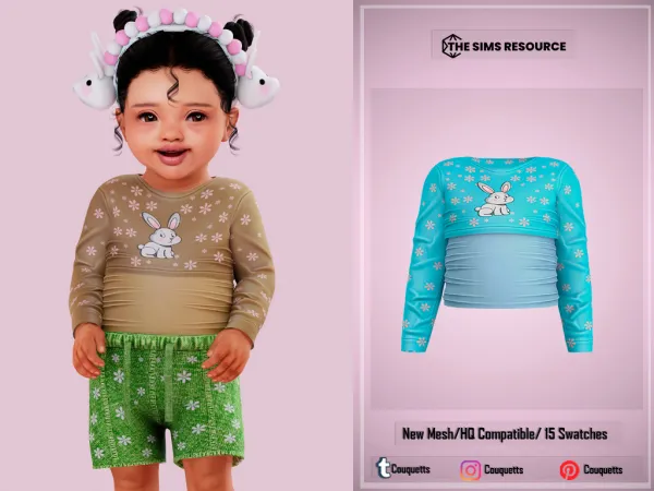 Alpha Aylin Set - The Sims 4 Custom Content