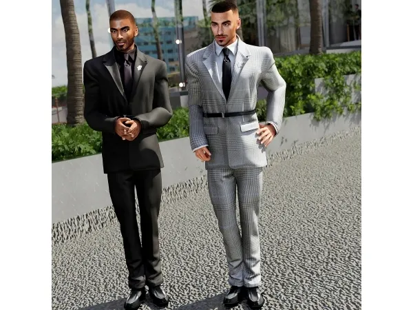 Alpha Suit Pants cool_content_star - The Sims 4 Custom Content