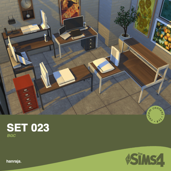 Maxis Match SET 023 by simsfinds - The Sims 4 Custom Content