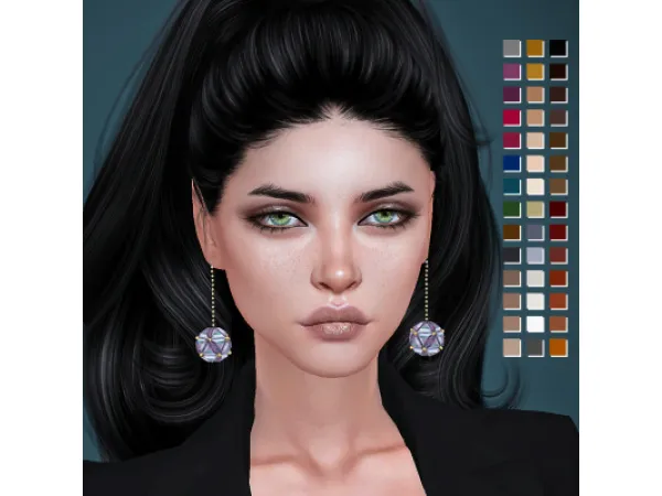Alpha Eyebrows 17 - The Sims 4 Custom Content
