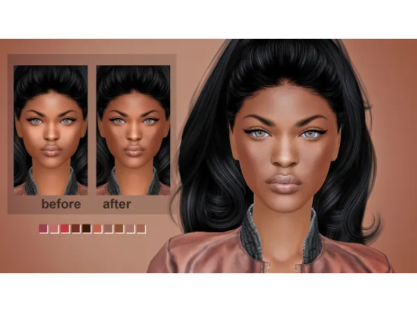 Alpha Blush 14 - The Sims 4 Custom Content