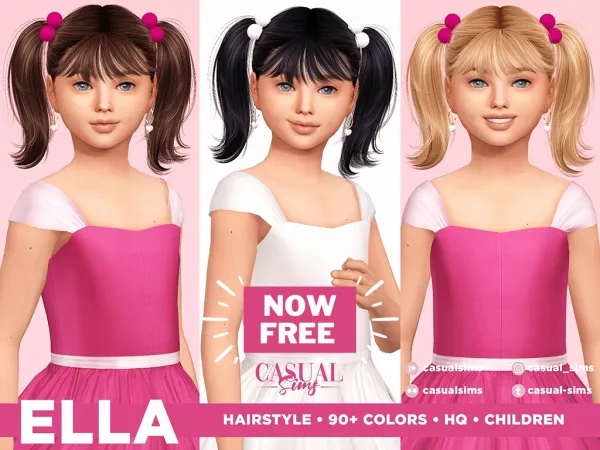 Alpha ELLA FOR CHILDREN AND TODDLERS CURSEFORGE by casualsims - The Sims 4 Custom Content