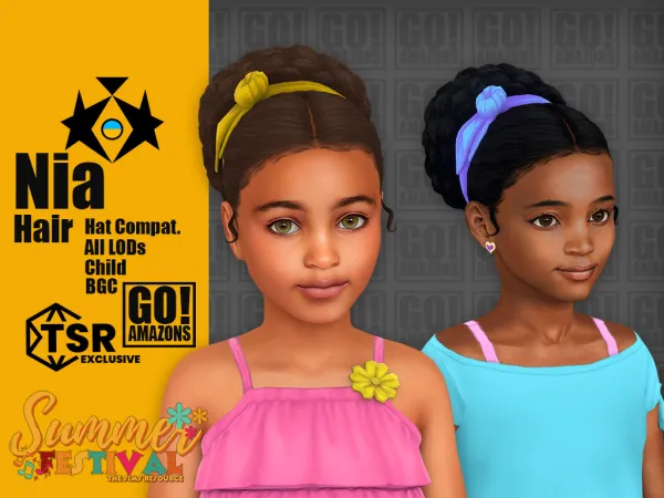 Maxis Match NIA by goamazons - The Sims 4 Custom Content