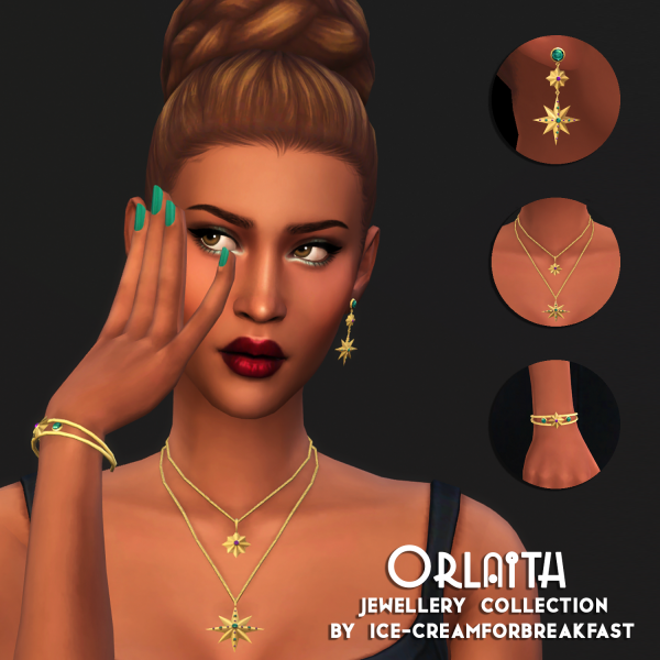 Maxis Match Orlaith Jewellery Collection July 2024 by simsfinds - The Sims 4 Custom Content