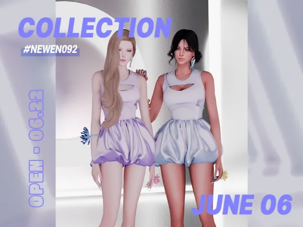 Alpha Collection June Set 03 by new_en092 - The Sims 4 Custom Content