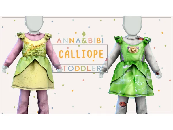 Alpha Calliope_Toddler [AnnaBibi] by anna_bibi - The Sims 4 Custom Content