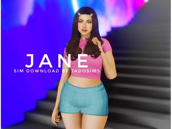 Alpha Jane (Sim Download) - The Sims 4 Custom Content