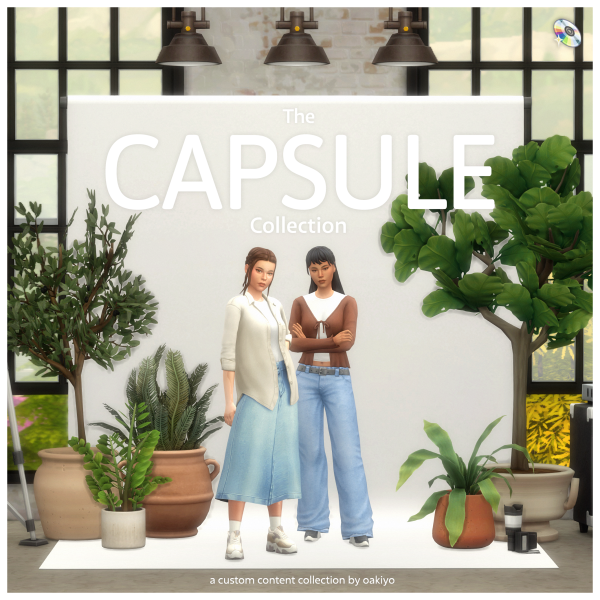 Maxis Match Capsule Collection by simsfinds - The Sims 4 Custom Content