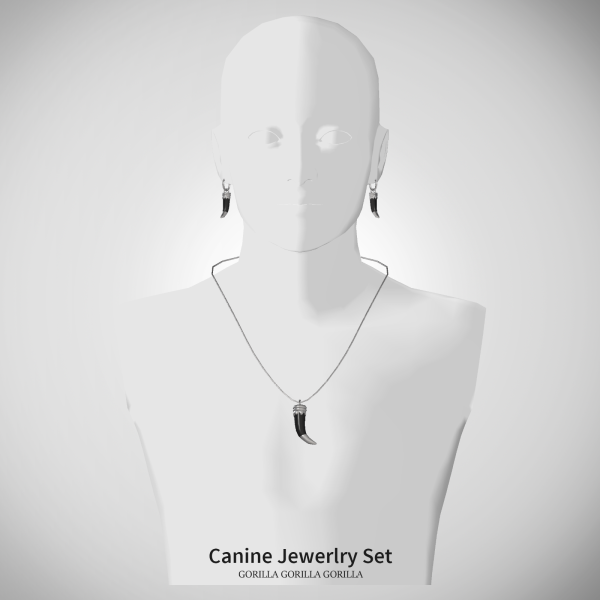 Alpha Canine Jewerlry Set by simsfinds - The Sims 4 Custom Content